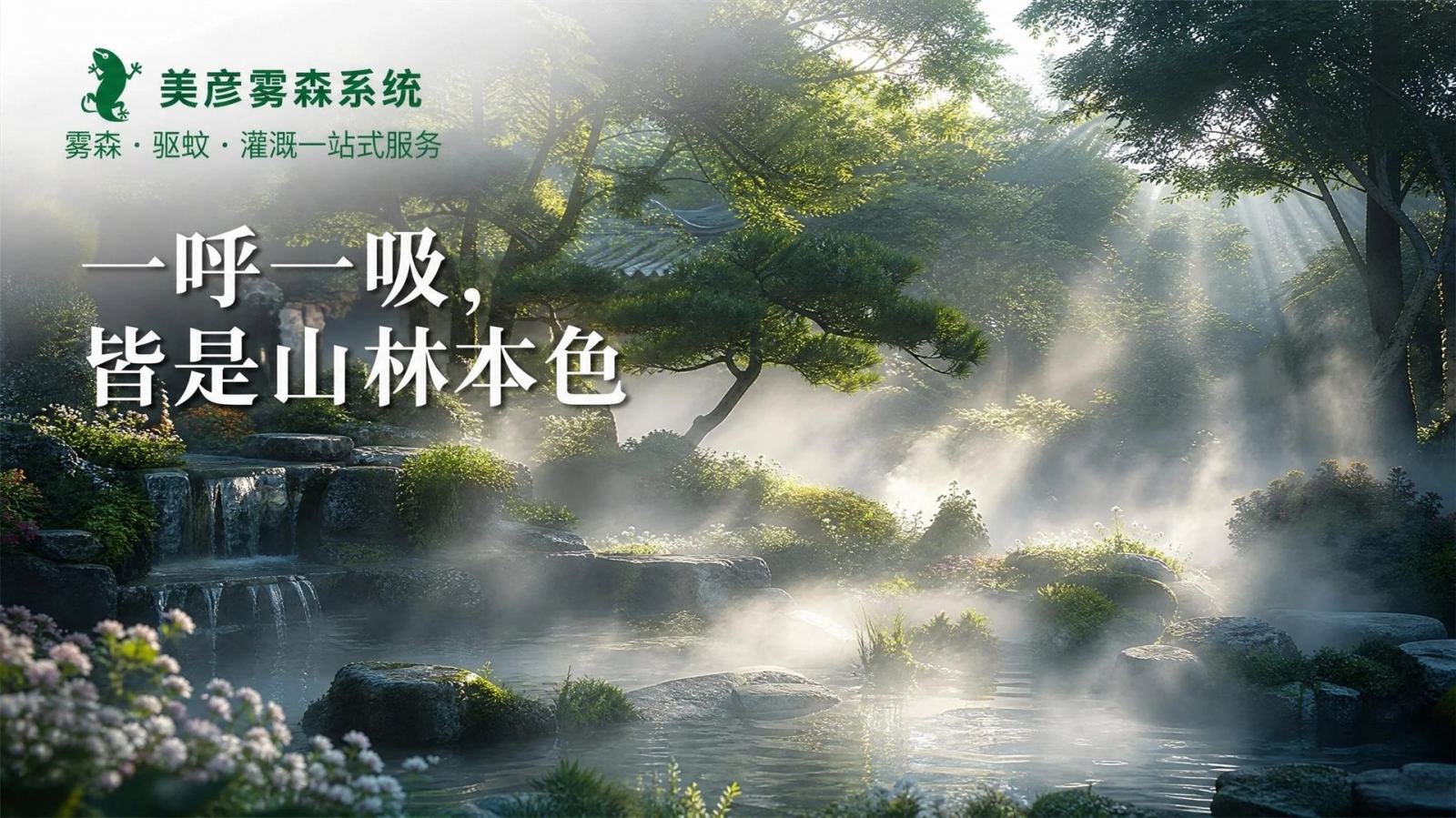 万宁户外喷雾降温系统