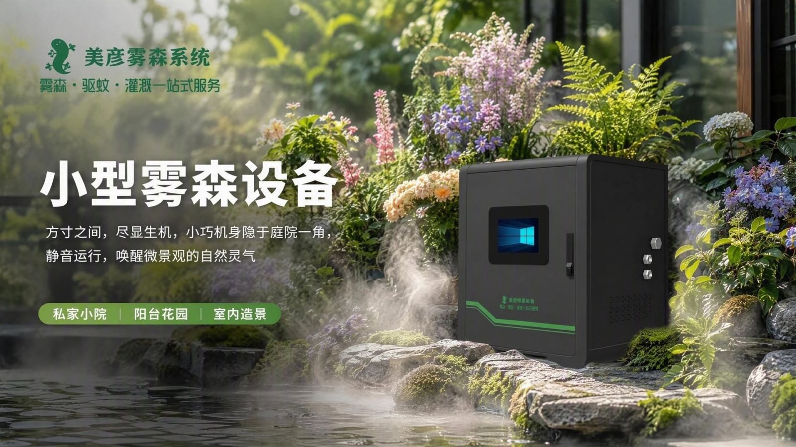万宁花园庭院驱蚊系统